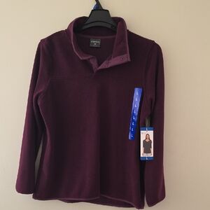 Purple Fleece Pullover